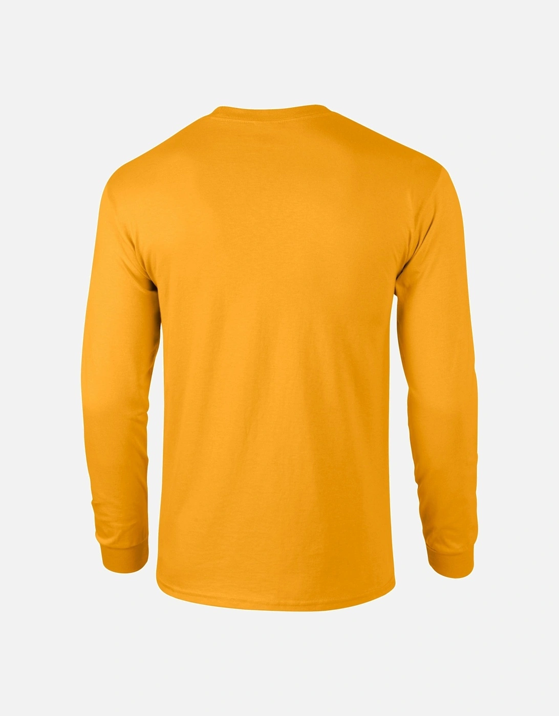 Unisex Adult Ultra Plain Cotton Long-Sleeved T-Shirt