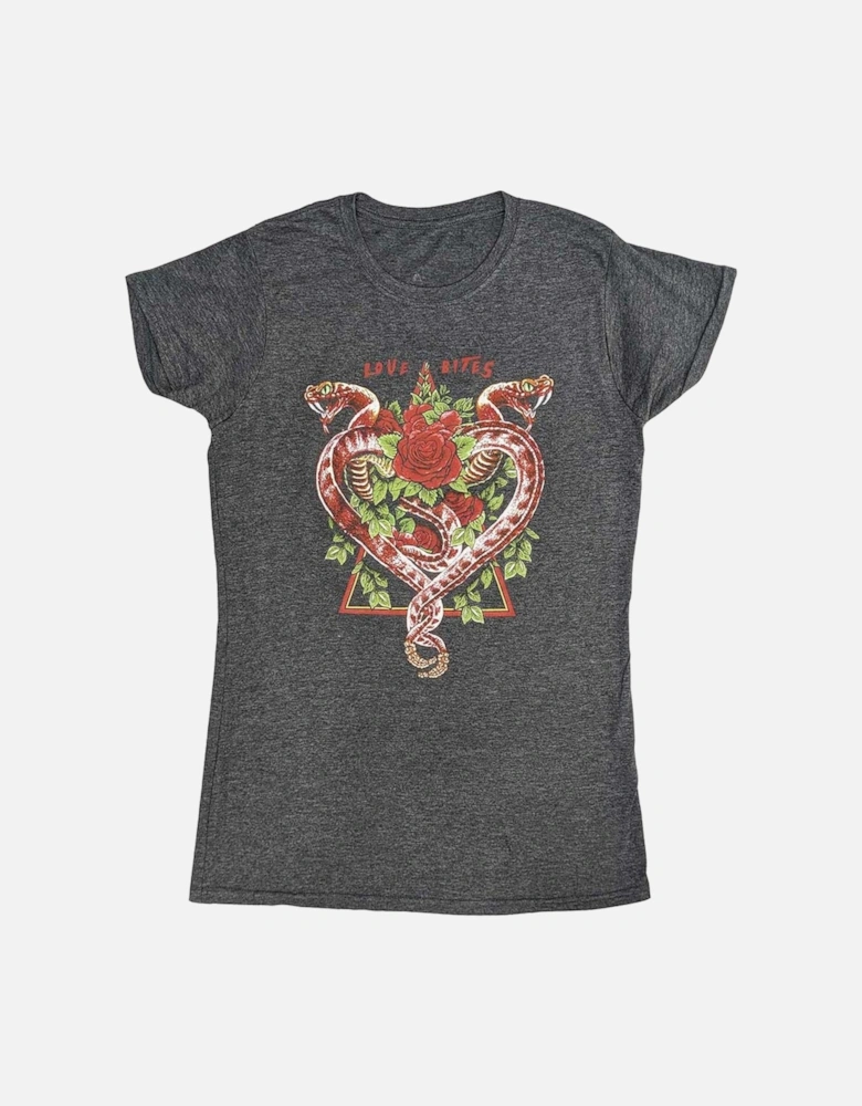 Womens/Ladies Love Bites Tour 2019 T-Shirt