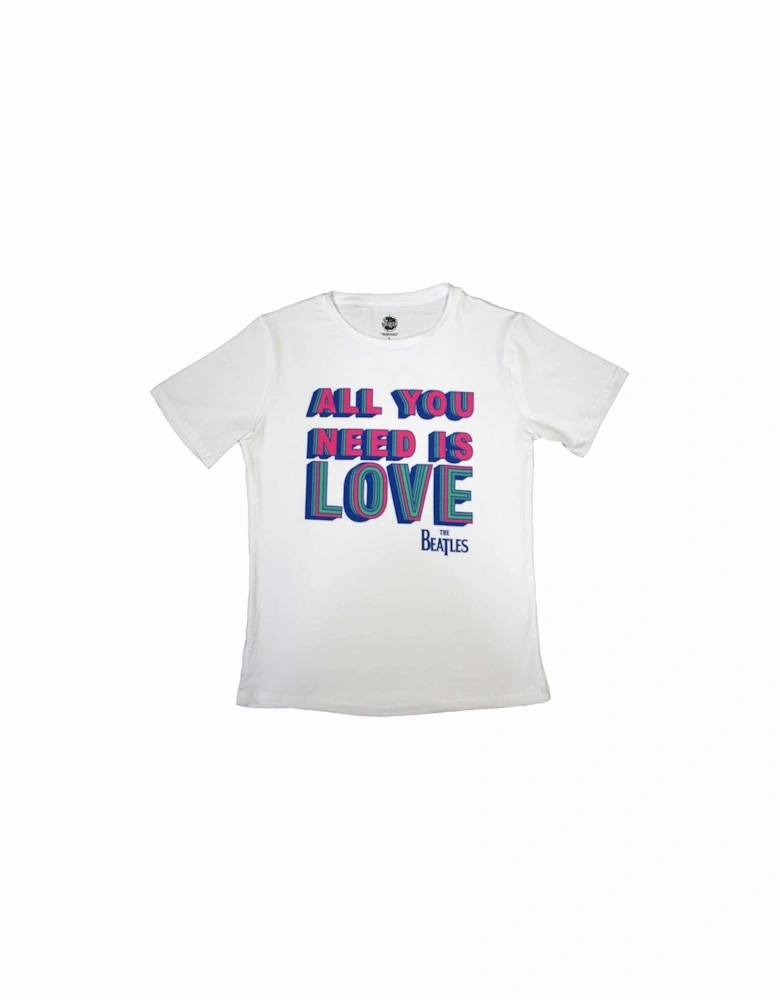 Womens/Ladies All You Need Is Love T-Shirt