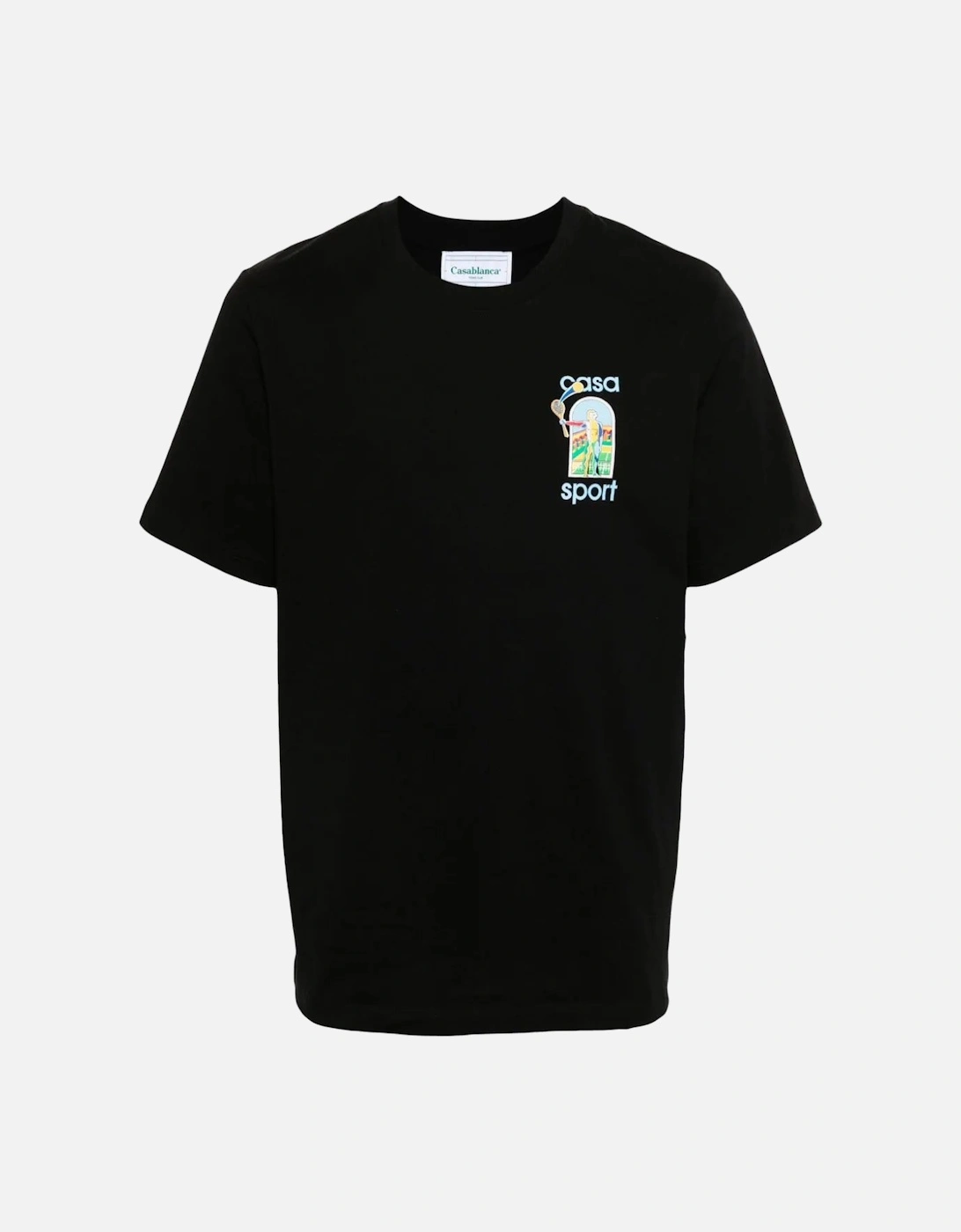Le Jeu Colore Printed T-Shirt in Black, 5 of 4