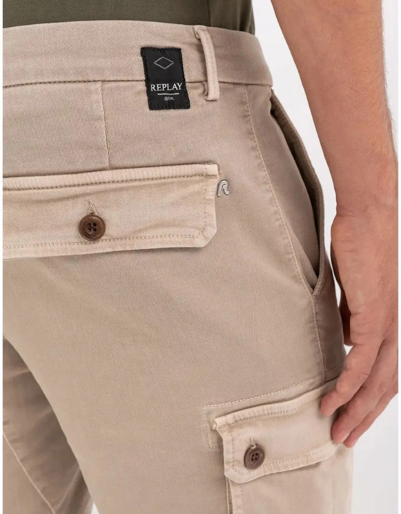 Vannie Hyperflex Cargo Shorts 225 Cream