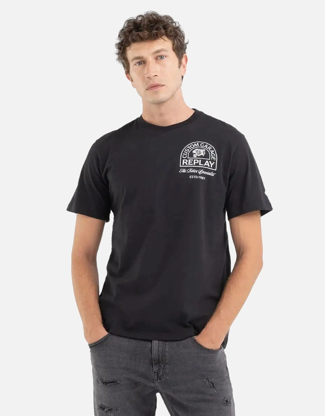 Custom Garage Tiger T-Shirt 098 Black, 5 of 4