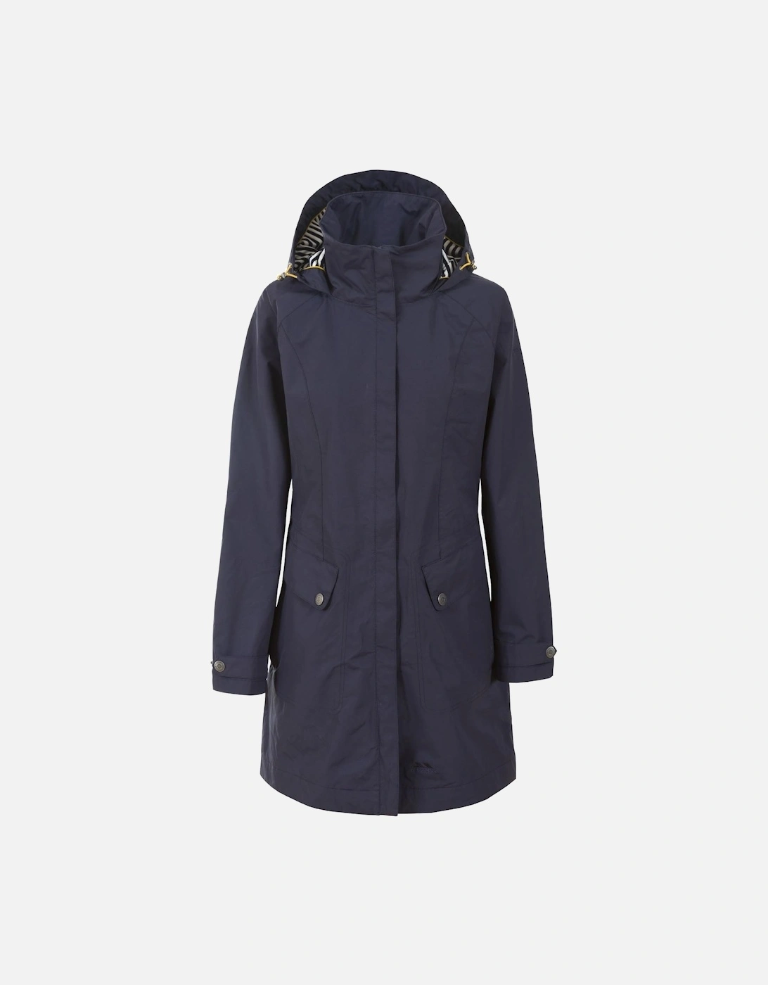 Womens Rainy Day Waterproof Long Jacket