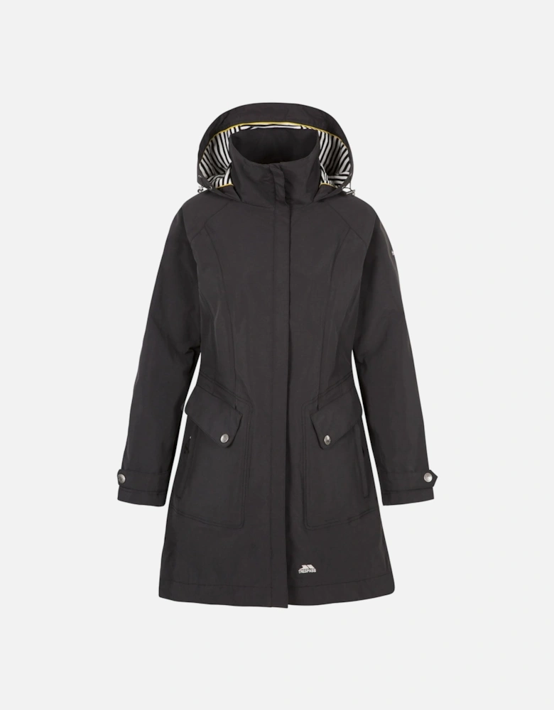 Womens Rainy Day Waterproof Long Jacket