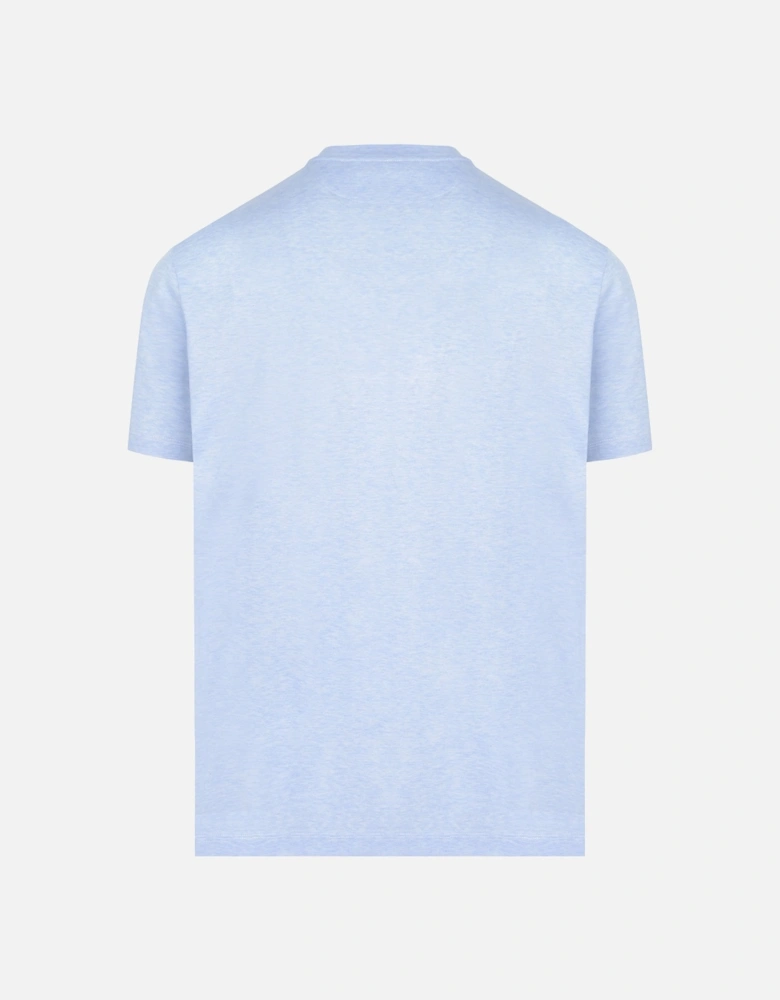 Cotton Jersey T-shirt Blue