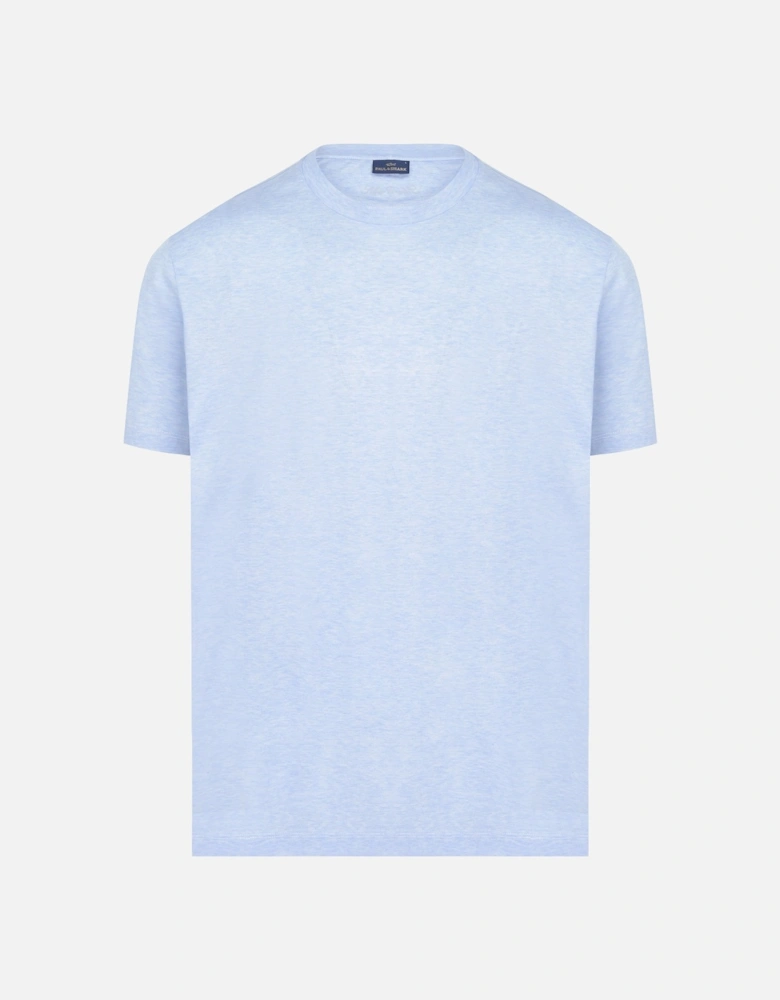 Cotton Jersey T-shirt Blue