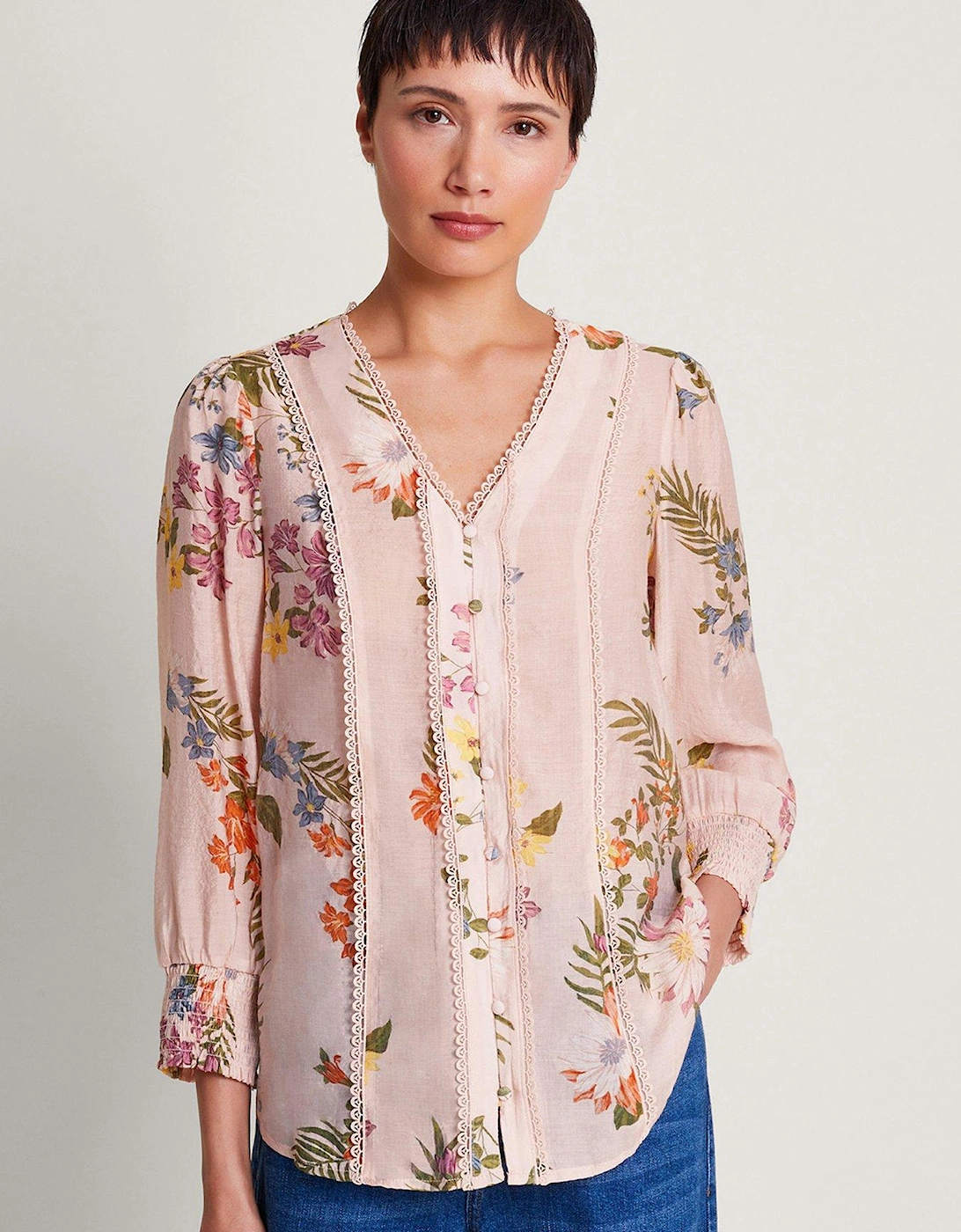 Jaquetta Floral Blouse, 2 of 1