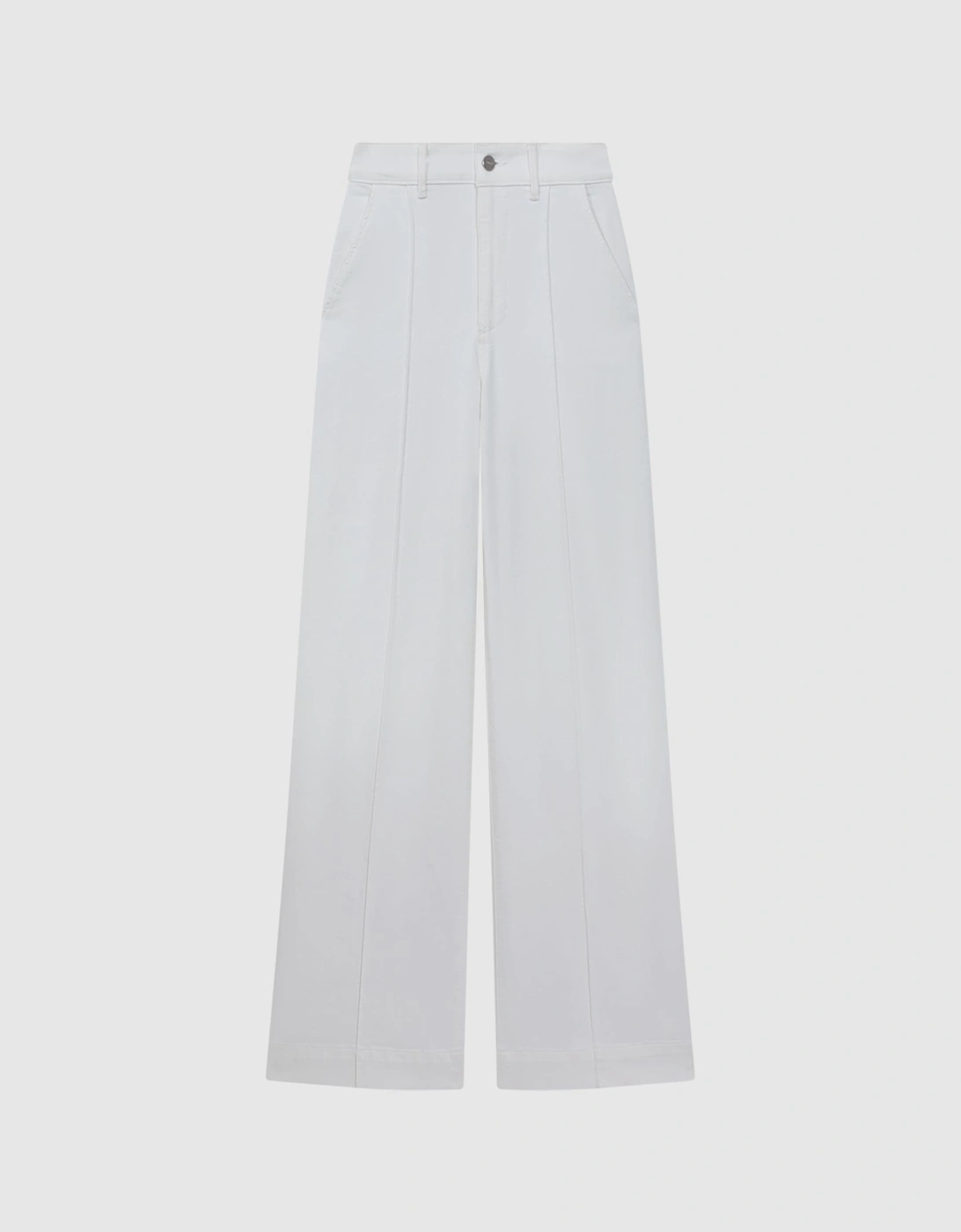 Paige High Rise Wide Leg Trousers, 2 of 1