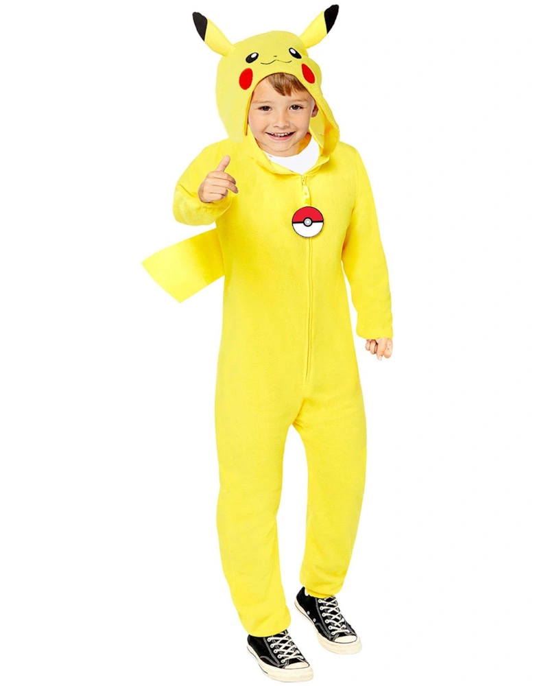 Pokémon Child Pickachu Suit Costume