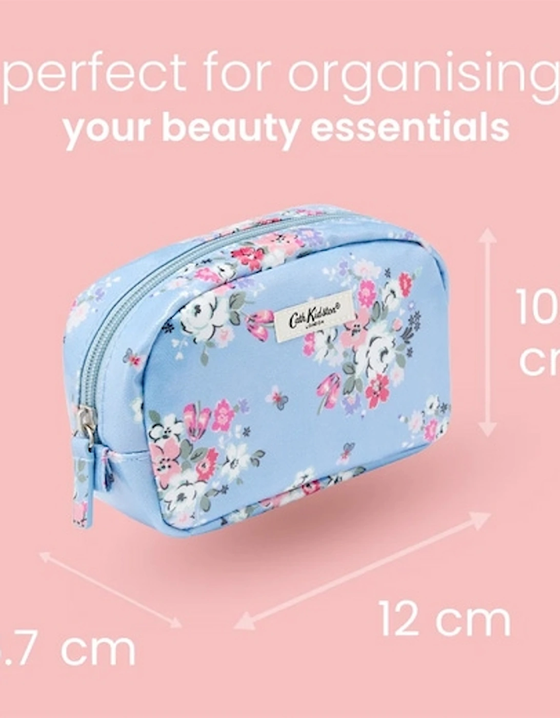 Make Up Bag with Mirror Clifton Rose