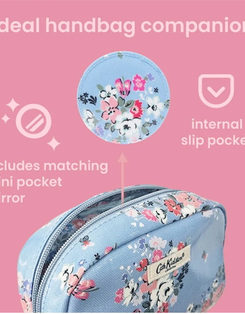 Make Up Bag with Mirror Clifton Rose