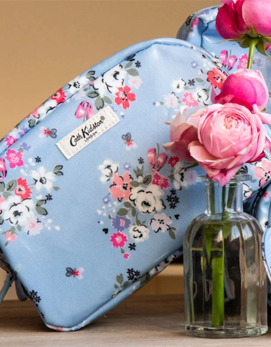Make Up Bag with Mirror Clifton Rose