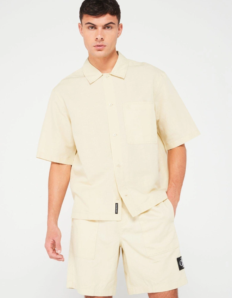 Linen Ss Shirt