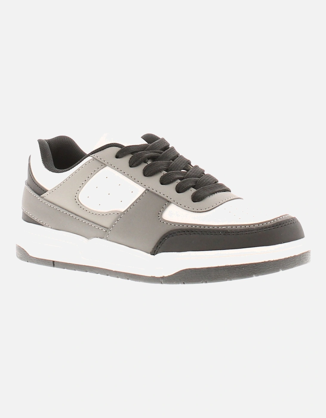 Older Boys Trainers Max Lace Up grey UK Size, 6 of 5