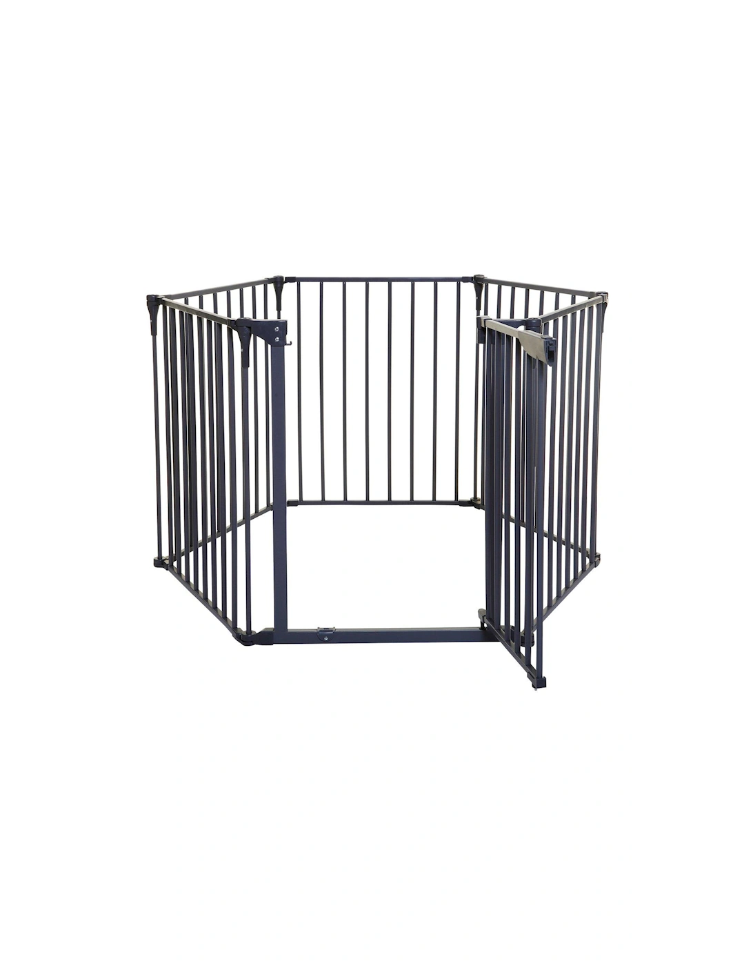 Royale Converta 3-in-1 Metal Playpen/ Fire Barrier - Charcoal