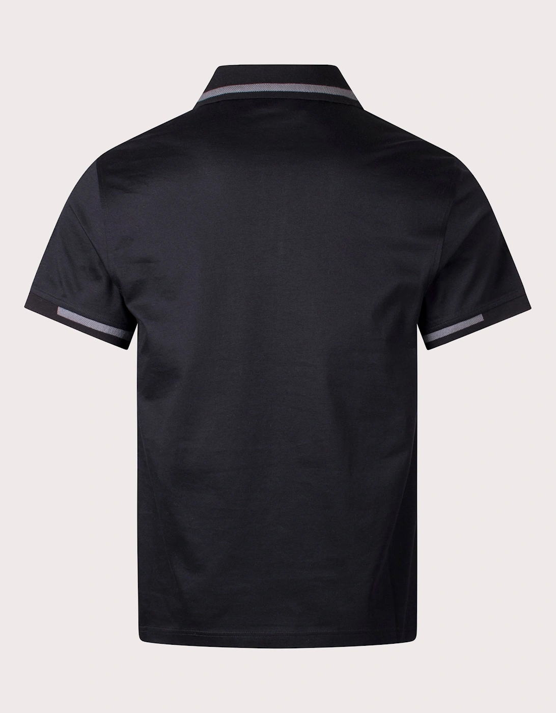 Graph Zip Polo Shirt