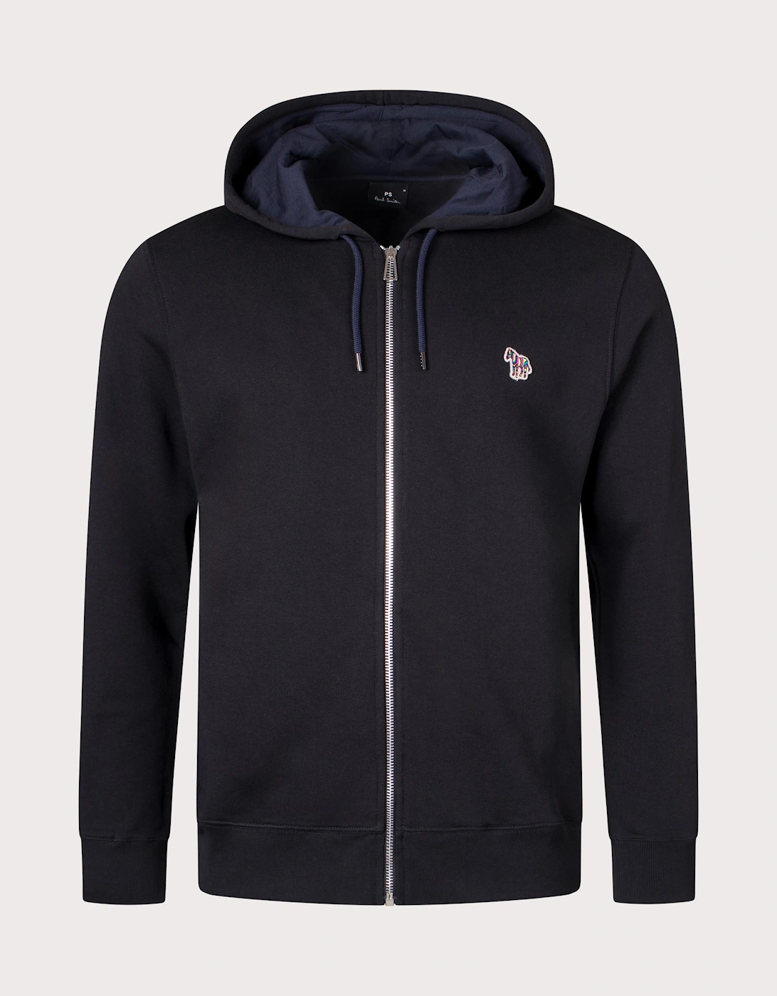 Zebra Logo Zip Through Hoodie, 4 of 3