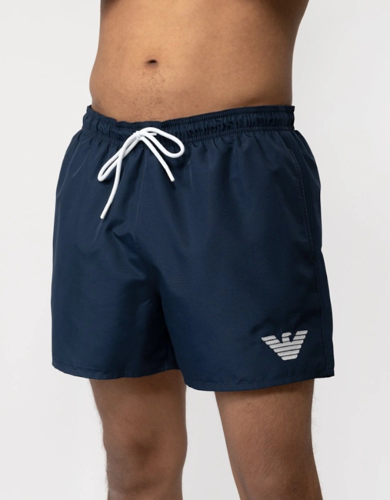 Mens Eagle Logo Woven Swim Shorts