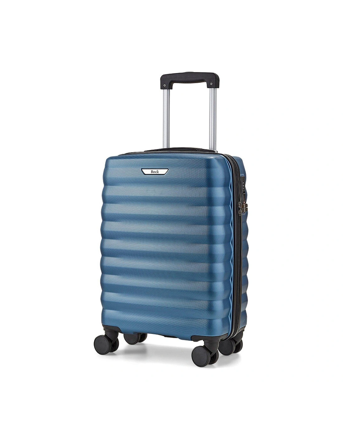Berlin 8 Wheel Hardshell Small Cabin Suitcase - Blue, 2 of 1