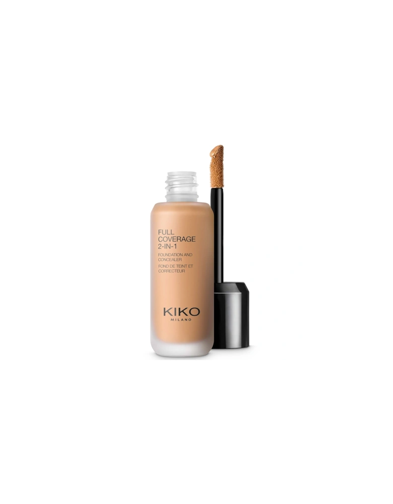 Full Coverage 2-in-1 Foundation and Concealer 25ml - 80 Warm Beige