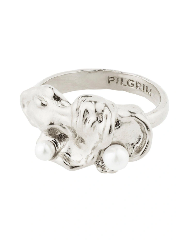 MOON Ring - Silver-Plated