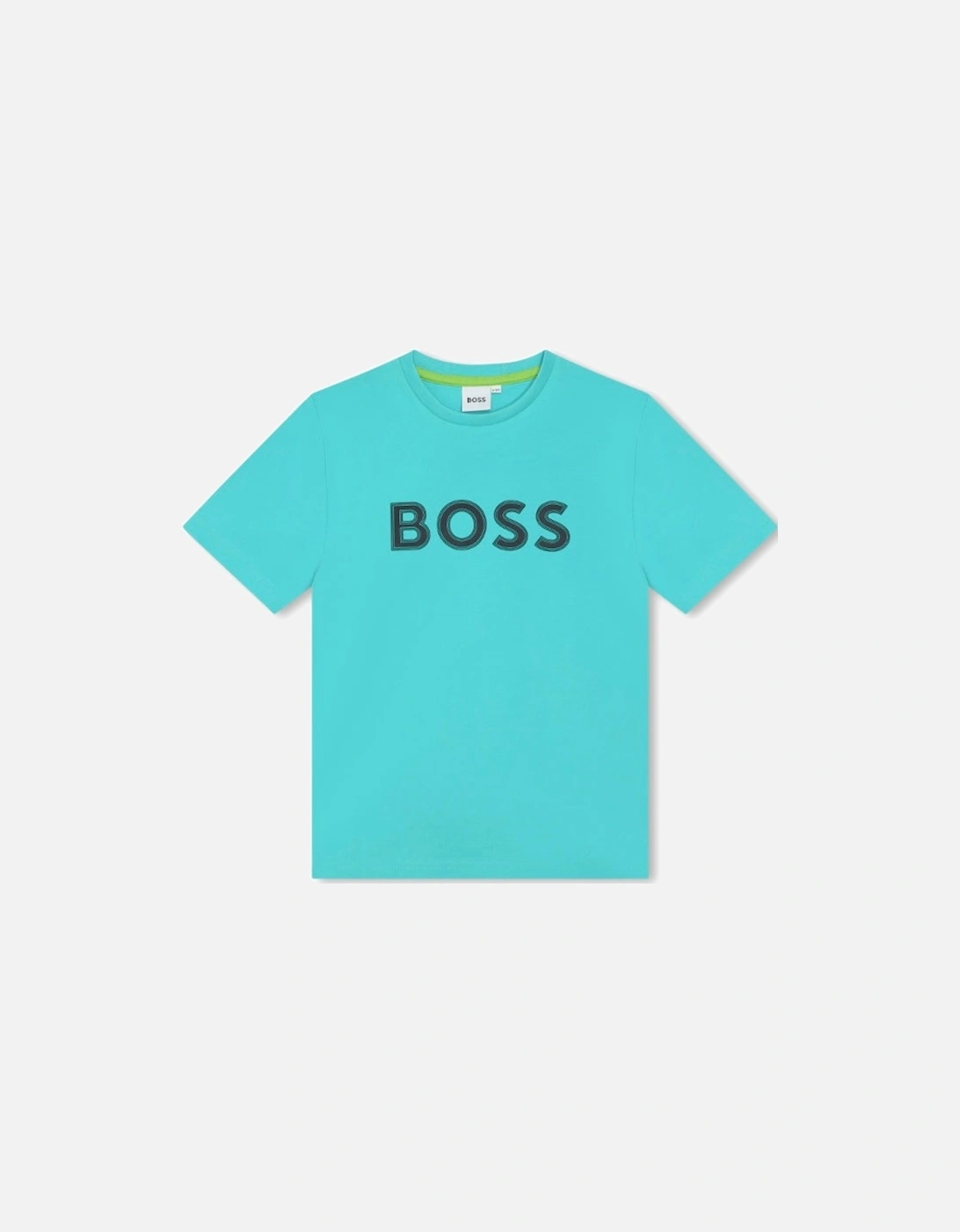 BOYS AQUA T SHIRT, 4 of 3