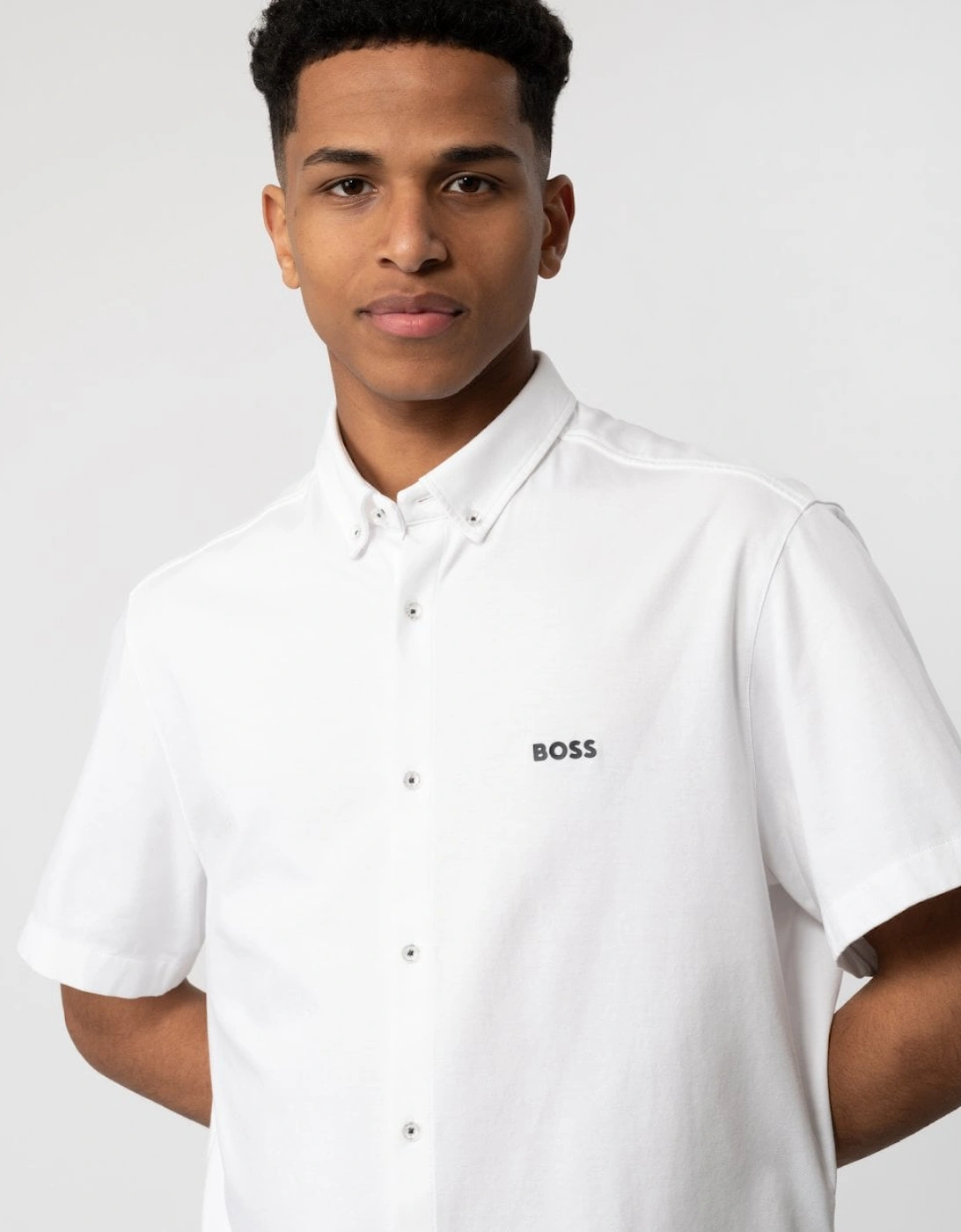 BOSS Green Motion Mens Short Sleeve Shirt