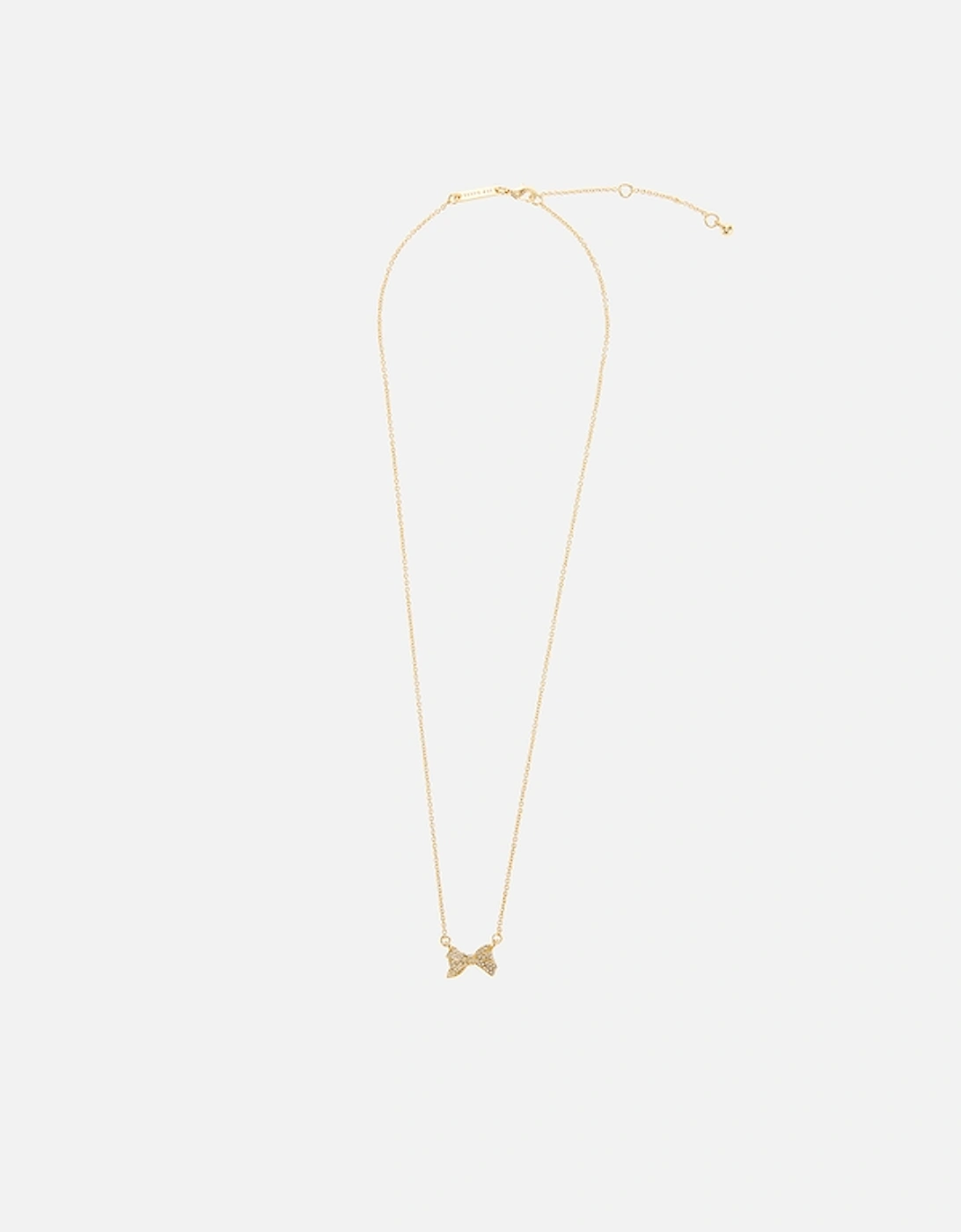 Barsie Gold-Plated Bow Pendant Necklace, 2 of 1