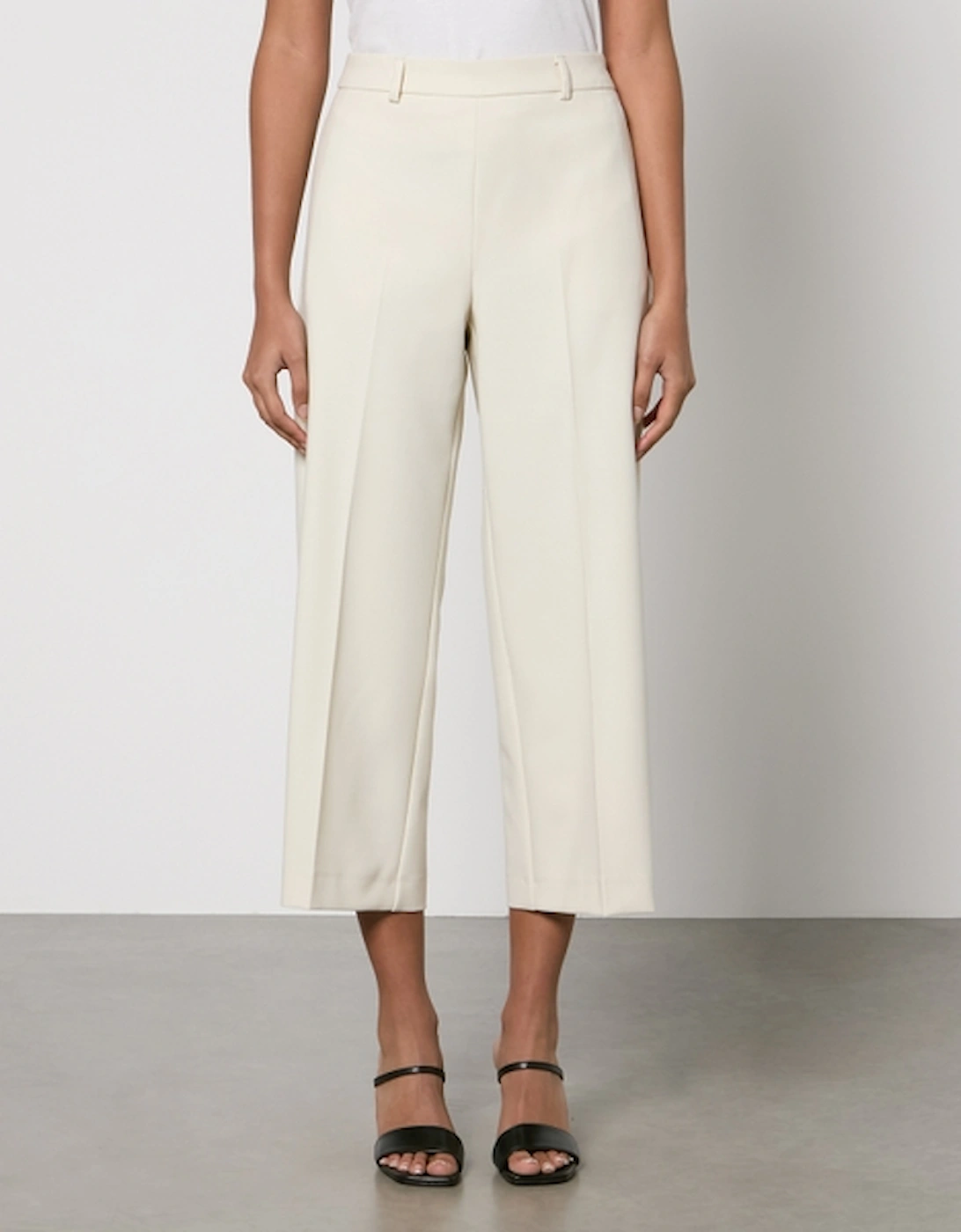 MAX&Co. Omaggio Cropped Crepe Straight-Leg Trousers, 2 of 1