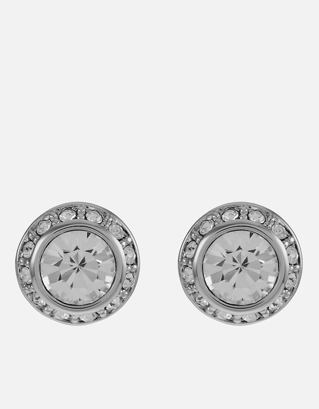 Soletia Solitaire Silver-Plated Stud Earrings, 2 of 1