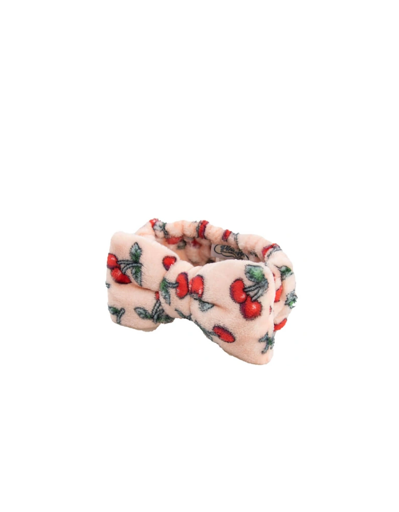 The Vintage Cosmetic Company Cherry Print Make-up Headband - The Vintage Cosmetic Company