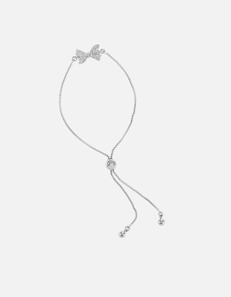 Barset Silver-Plated Bow Bracelet