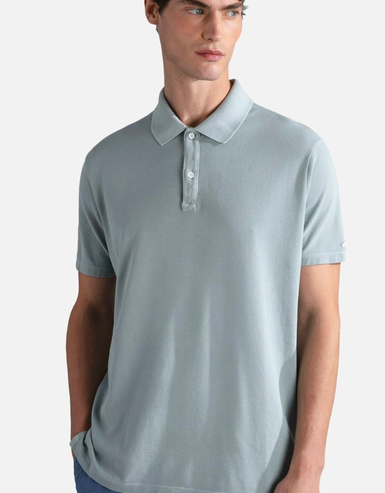 GD Pique Cotton Polo Shirt 072 Ether