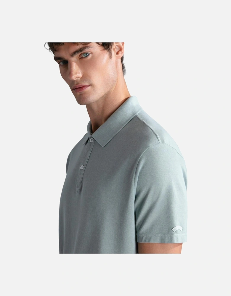 GD Pique Cotton Polo Shirt 072 Ether