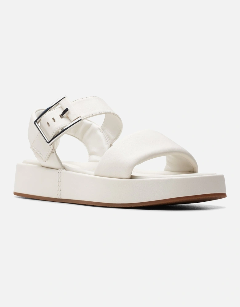 Alda Strap in Off White Leather