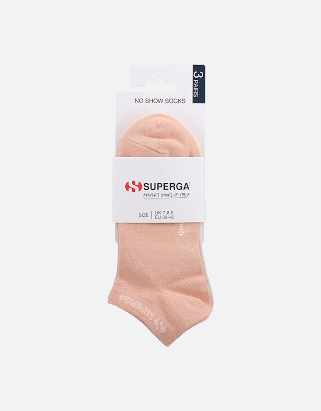 No Show Socks Unisex Beige, 2 of 1