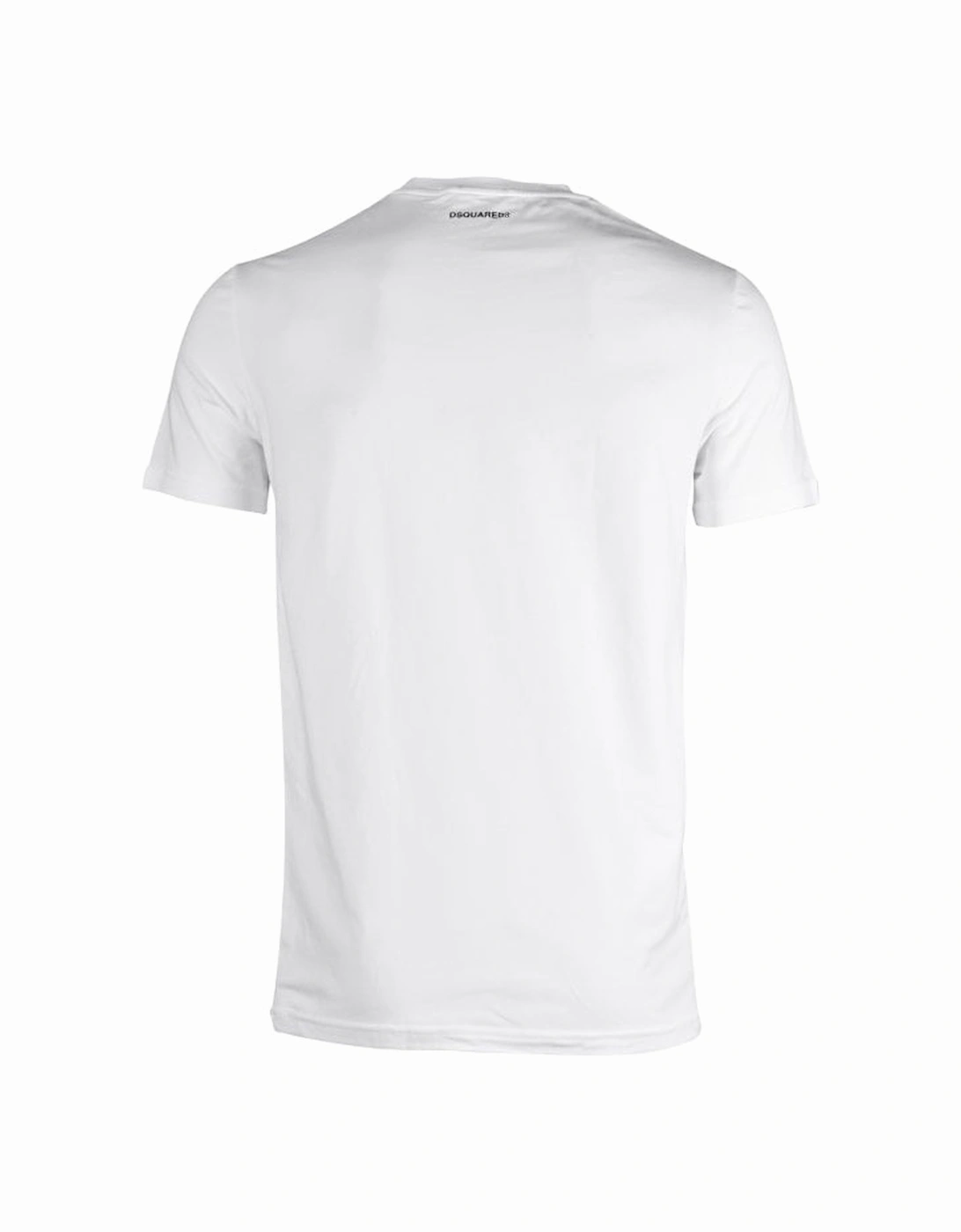 Cotton Stretch Crew-Neck T-Shirt, White