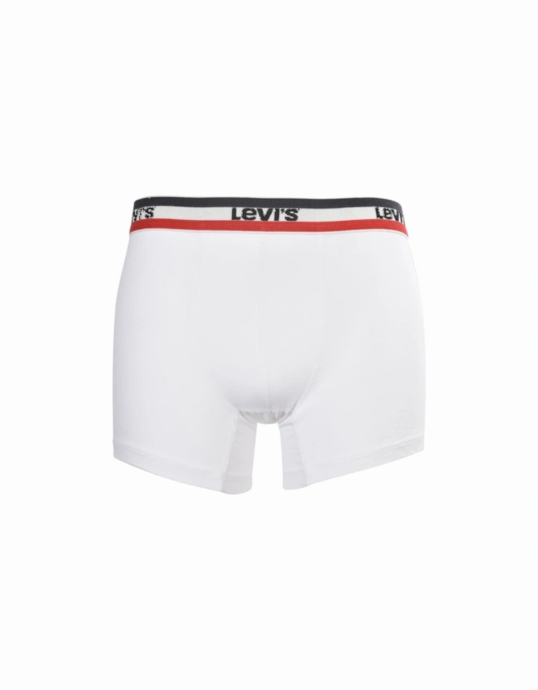 3-Pack Sportswear Logo Boxer Briefs, Red/White/Navy