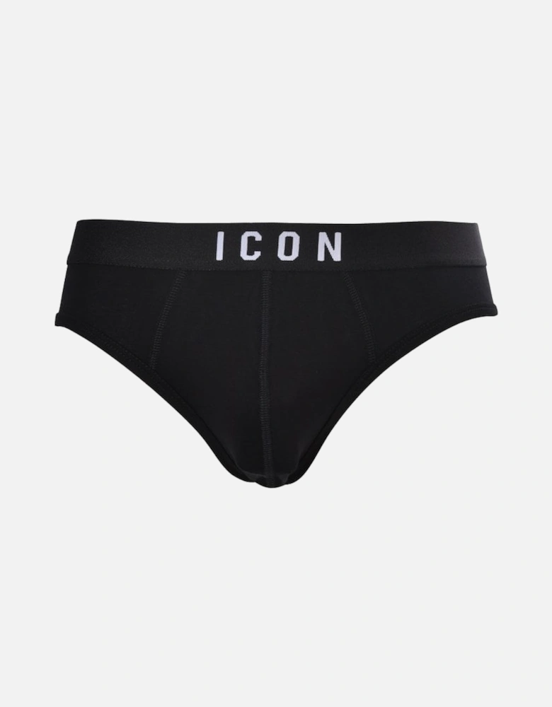 ICON Logo Brief, Black