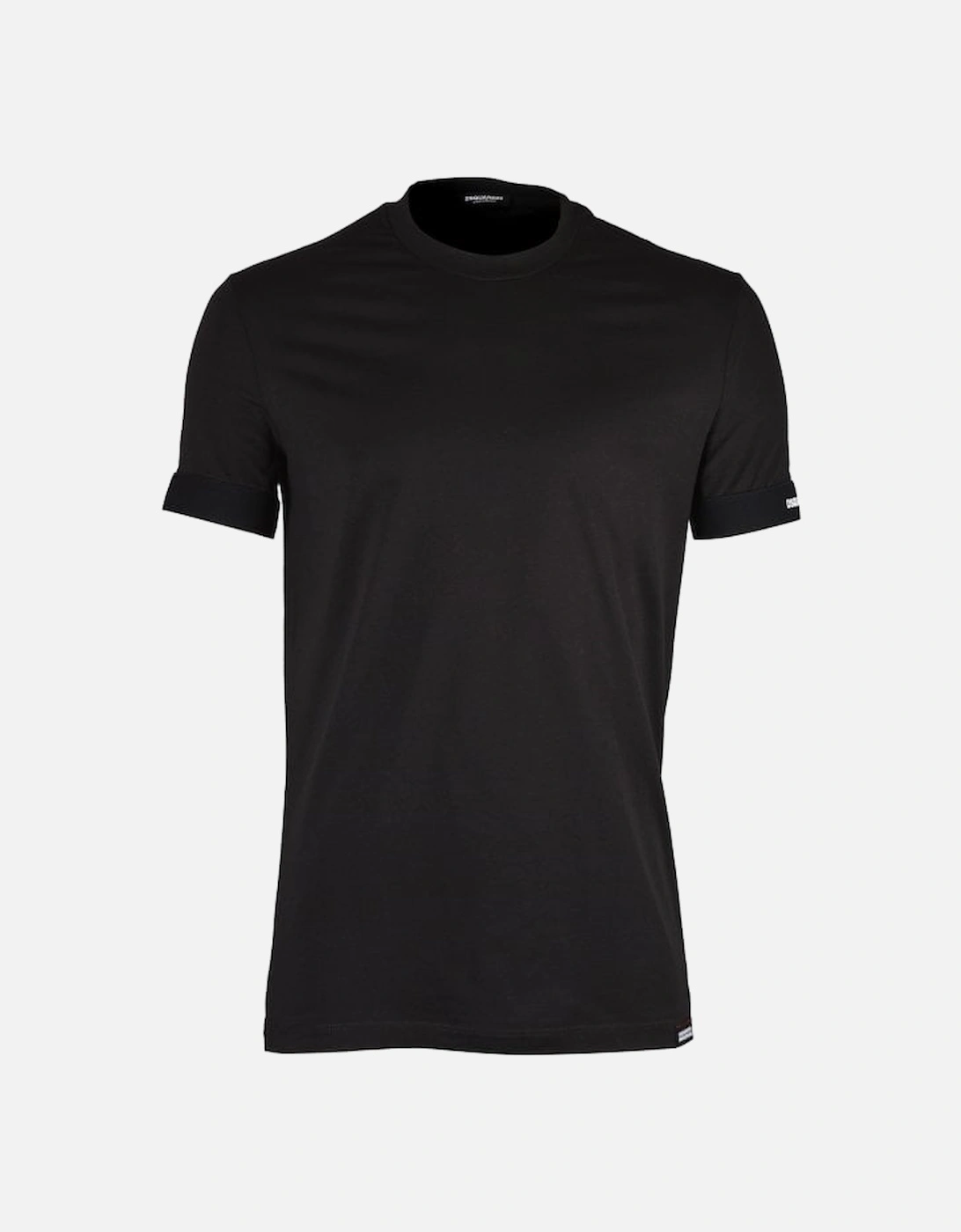 Logo Sleeve T-Shirt, Black, 5 of 4