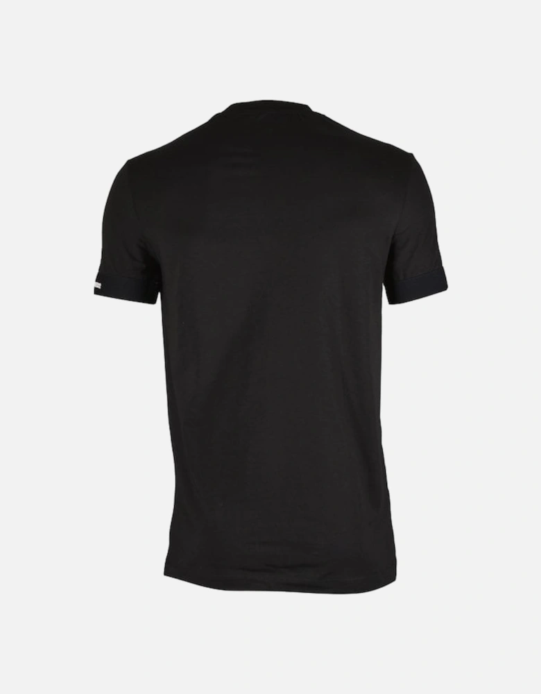 Logo Sleeve T-Shirt, Black