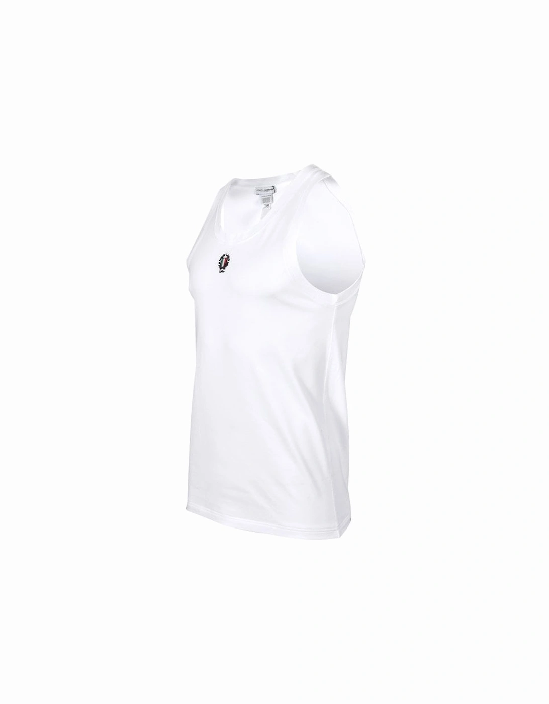Sport Crest Tank Top Vest, White