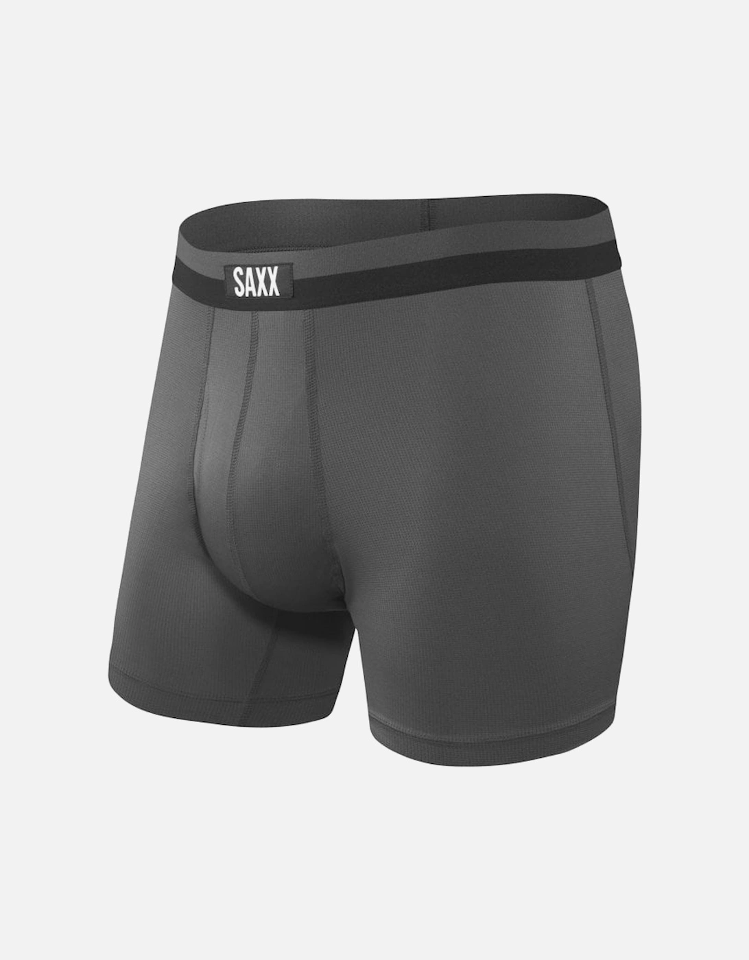 Sport Mesh Fly Boxer Brief, Graphite, 7 of 6