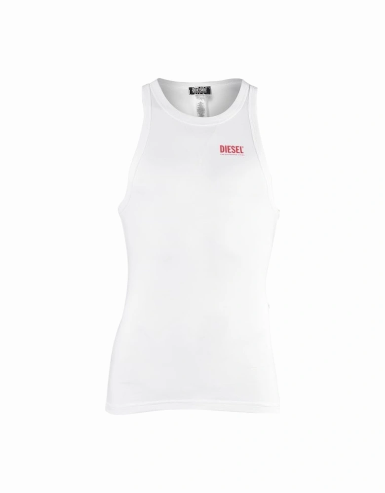 Cotton Stretch Tank Top Vest, White