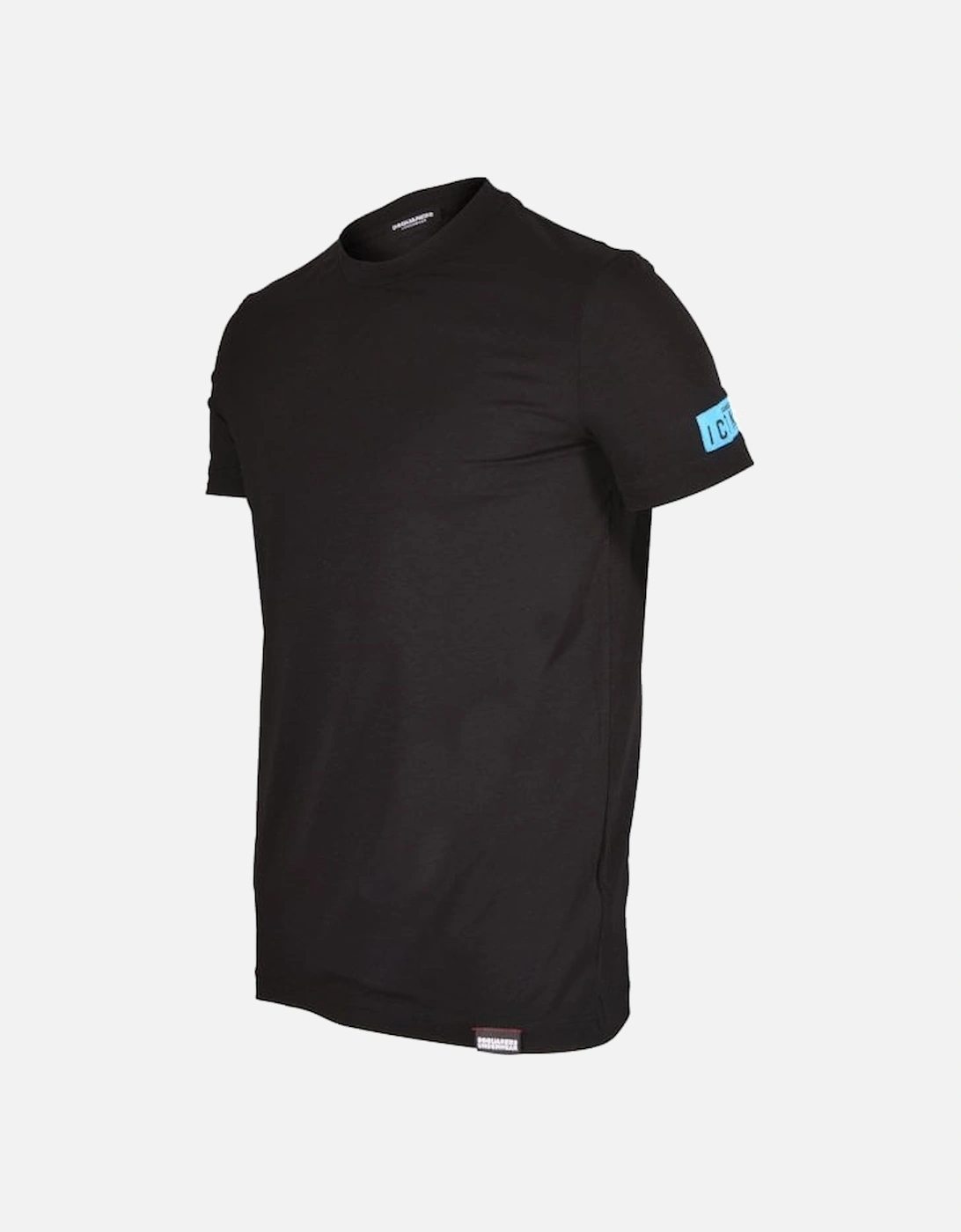 ICON Logo Patch T-Shirt, Black/blue