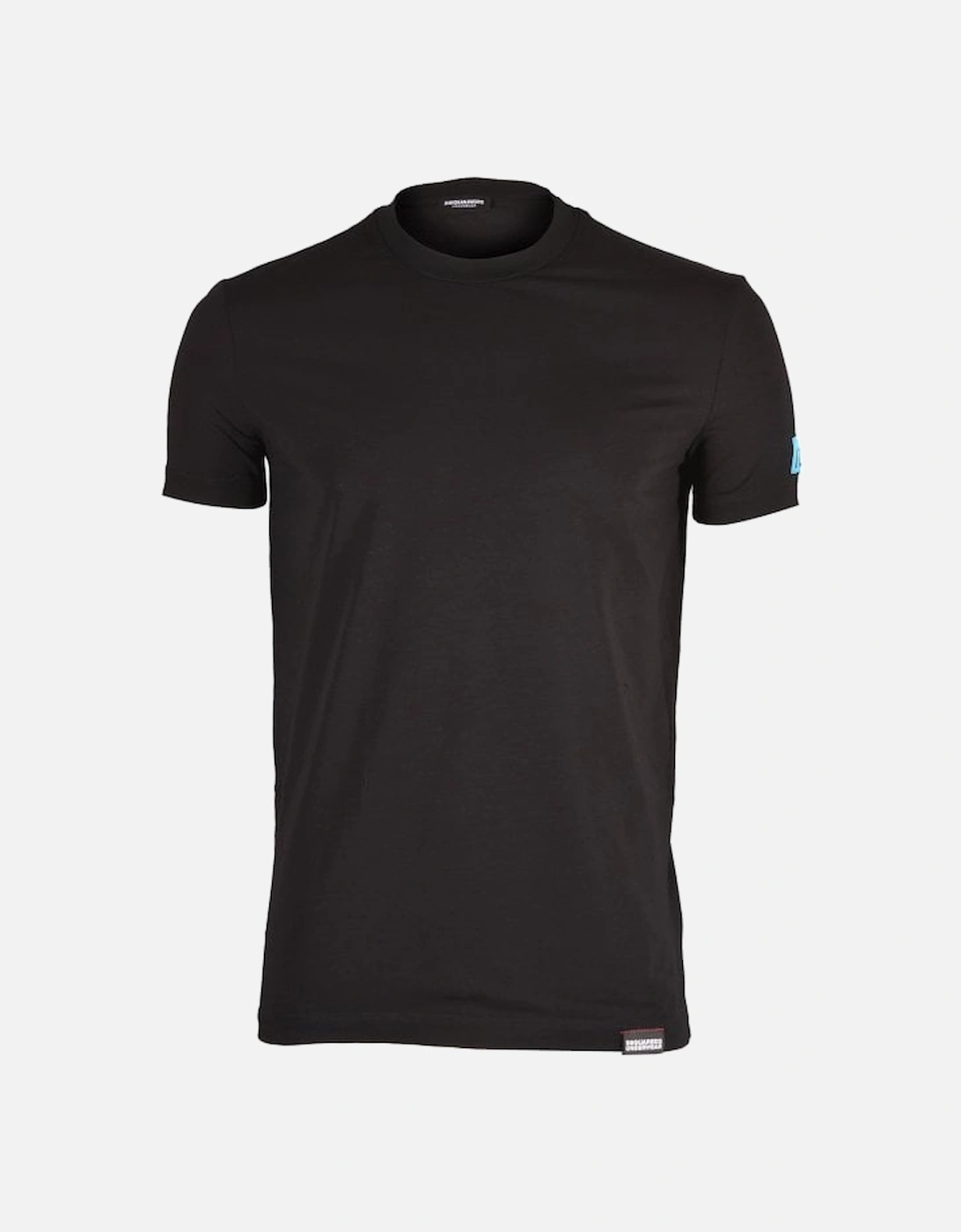 ICON Logo Patch T-Shirt, Black/blue, 4 of 3
