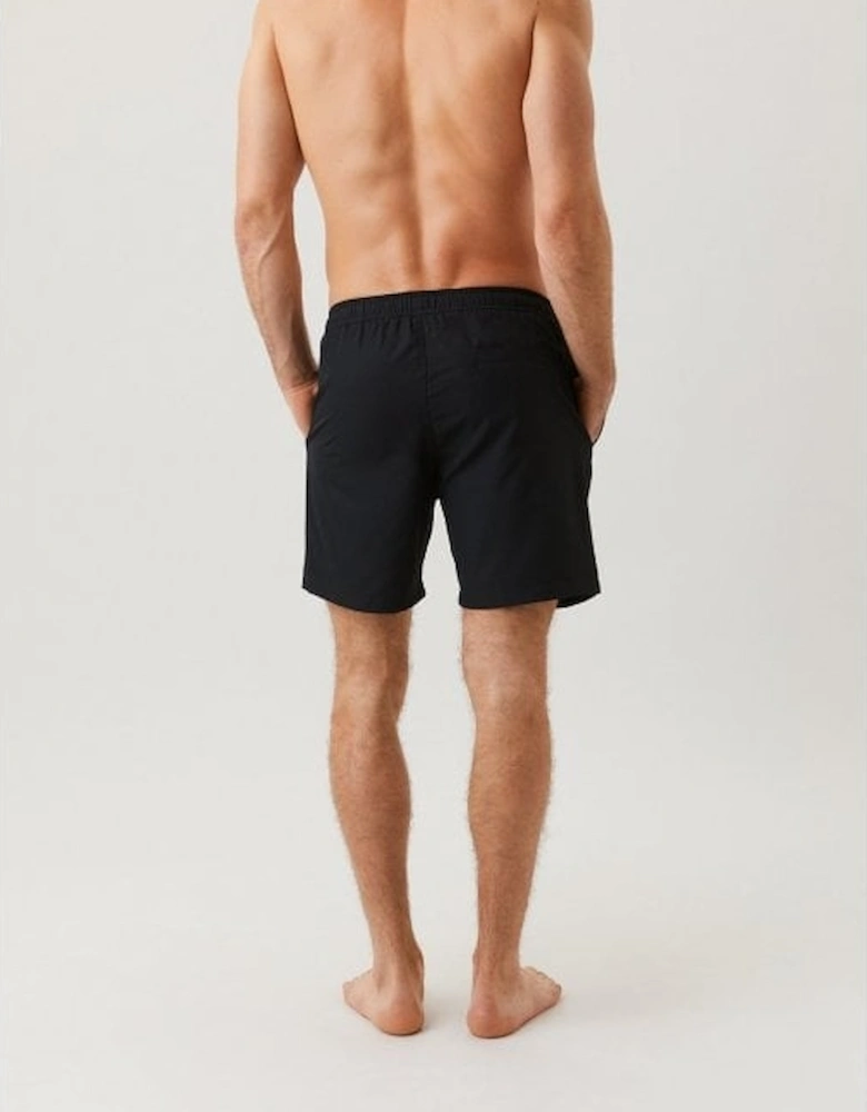 Logo Swim Shorts, Black