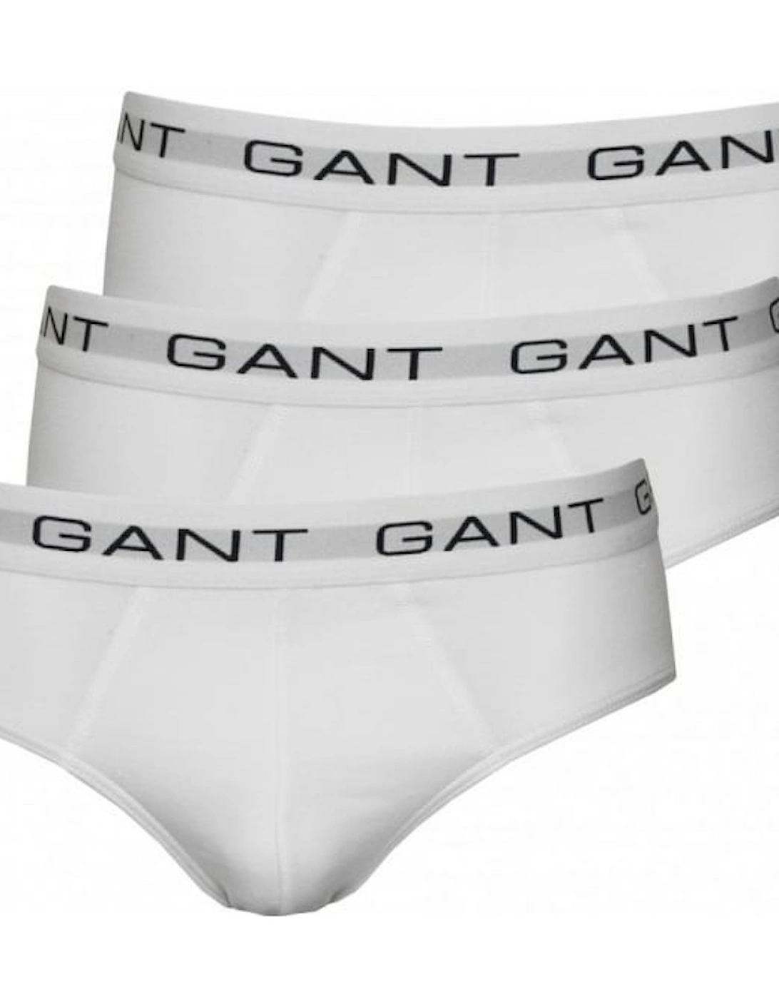 3-Pack Cotton Stretch Briefs, White, 5 of 4