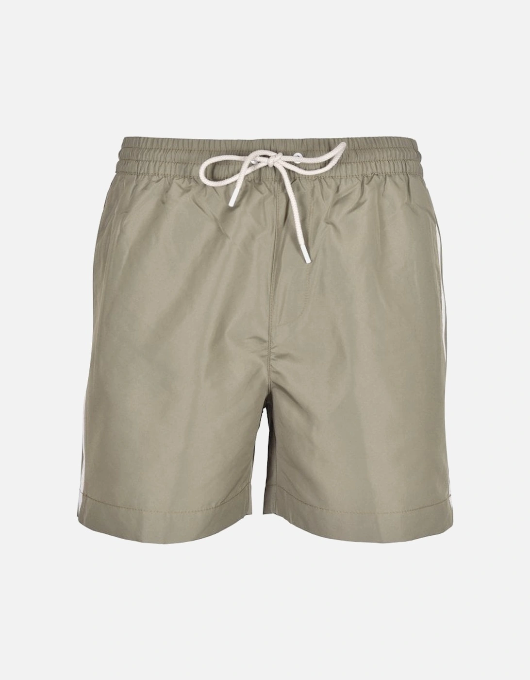 Logo Tape Swim Shorts, Delta Green