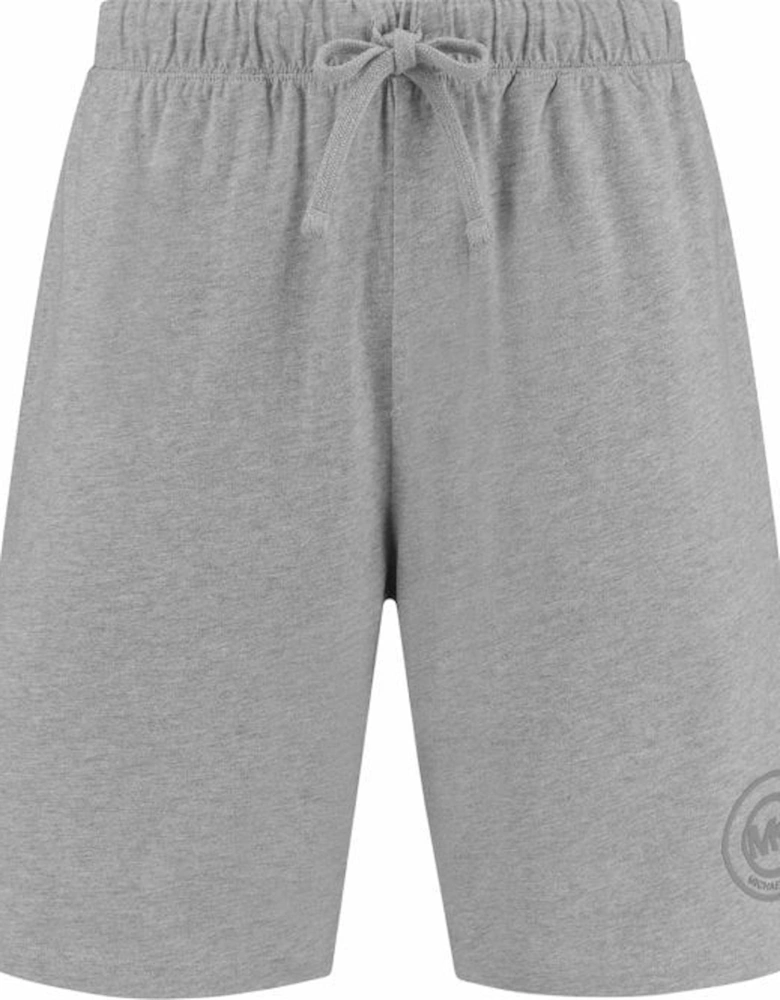 Cotton Tracksuit Shorts, Heather Grey